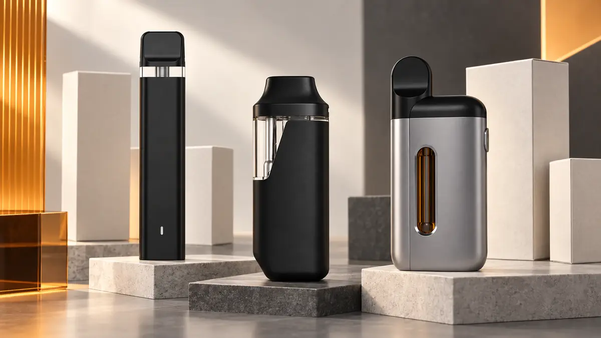 ILEVA STICK, X04 and LFDP59 empty AIO devices for vape capacity selection, fill mass, battery and pack-out.