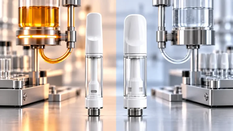 Heated vs unheated cartridge filling with FCC01 and FCC04 ceramic cartridges